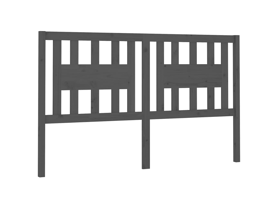 Headboard, Headboards Vidaxl Cinzeto Madeira De Pinho (206 X 100 Cm)