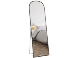 Espelho de corpo inteiro S/MARCA, 50x1,5x161,5cm, preto