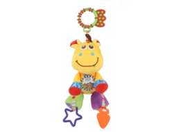 Mali brinquedo de Chocalho Suspenso para Bebê com Chupeta Colorido Alivia Ansiedade Sem Odor