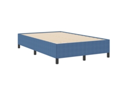 Conjunto 1 Cama Box Vidaxl Azul Cordão (120 X 200 Cm)