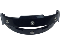 Base Para Capacete Flip Up Milageto, Adaptador De Montagem Em Plástico, Fixação Da Viseira Em Três Pontos, Montagem
