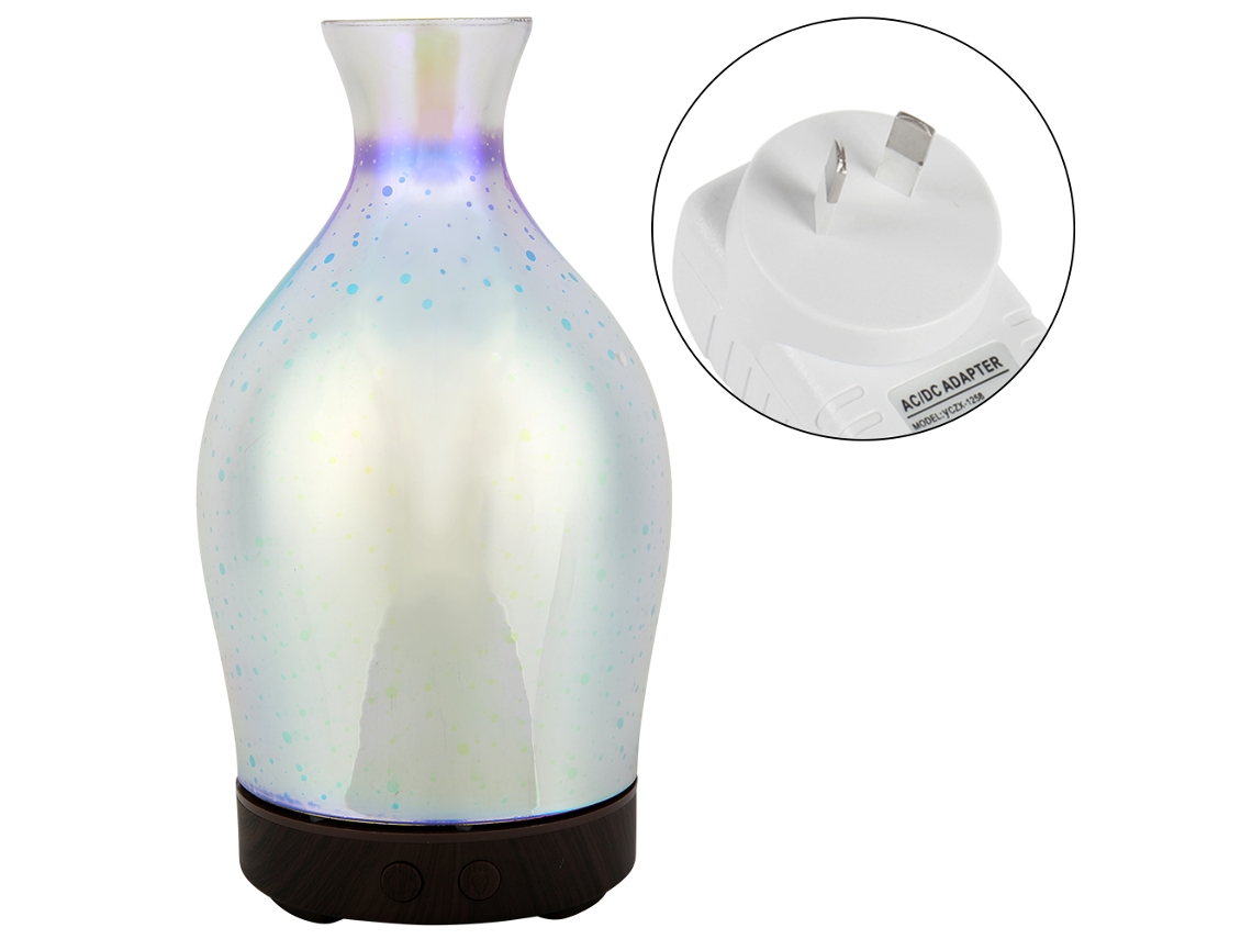 Difusor Ultrassônico de Aroma, Luz Noturna, 100ml, Aromaterapia | S/MARCA
