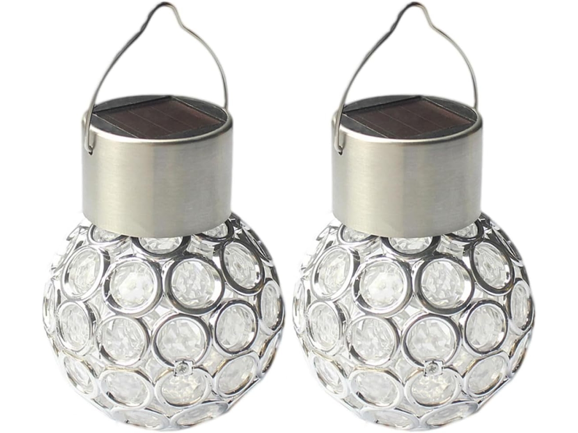 Luminárias Solares Led Externas, Cores Gradientes, Luminárias Solares Suspensas Para Jardim E Pátio, Gokoco