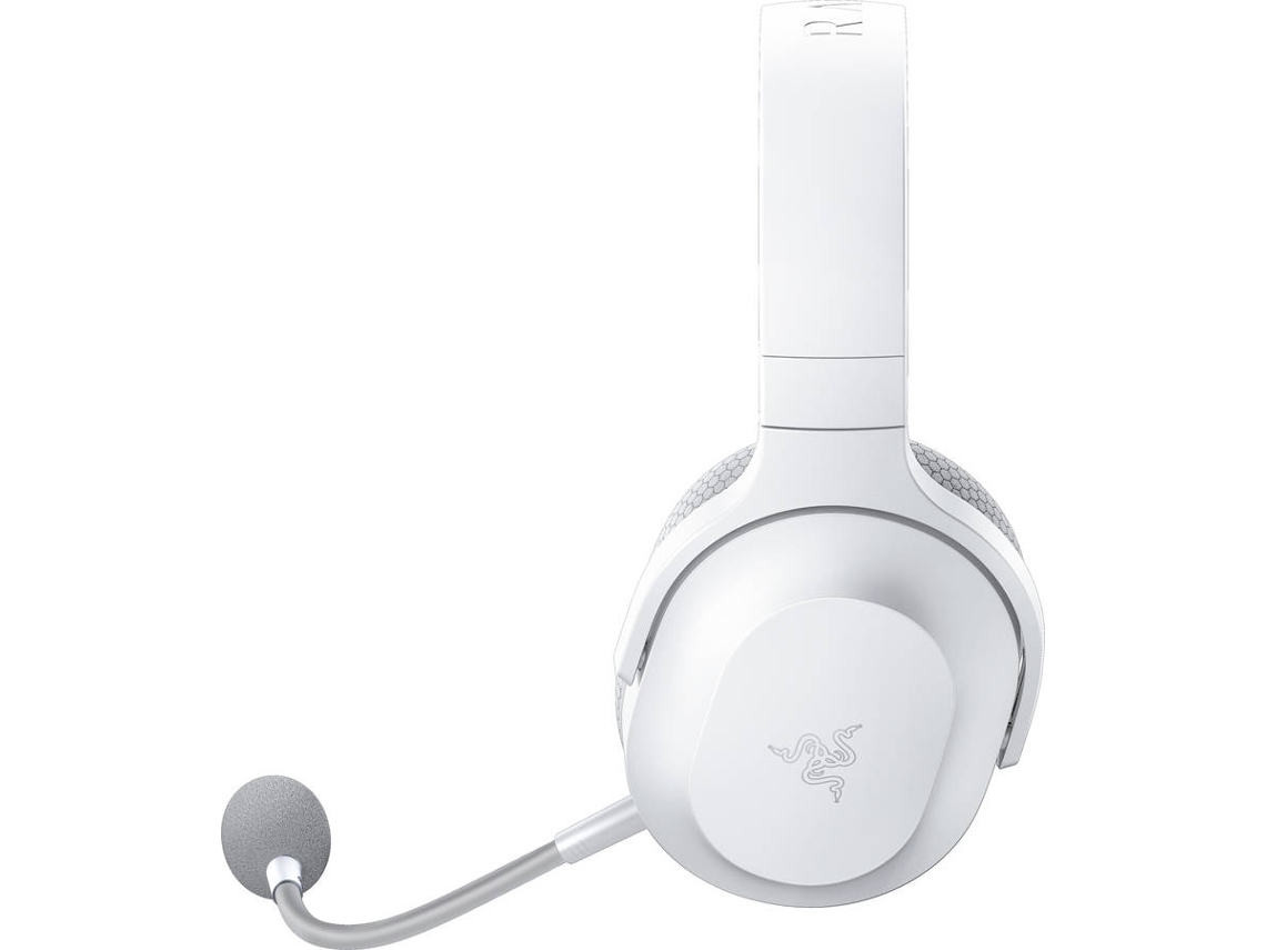 Auscultadores Gaming RAZER Barracuda X (Over Ear - Microfone - Branco)