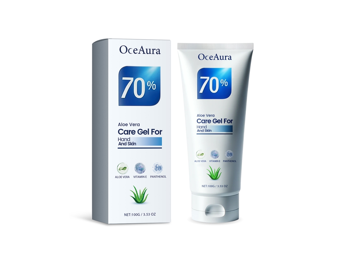 Gel de Mãos com Aloe Vera, Hidratante LAXISCREED para Pele Suave e Cuidada