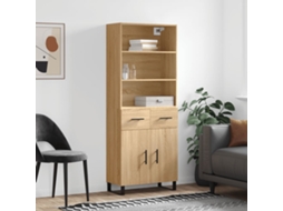 Highboard, Highboards Vidaxl Marrom Madeira Processada (n/a)