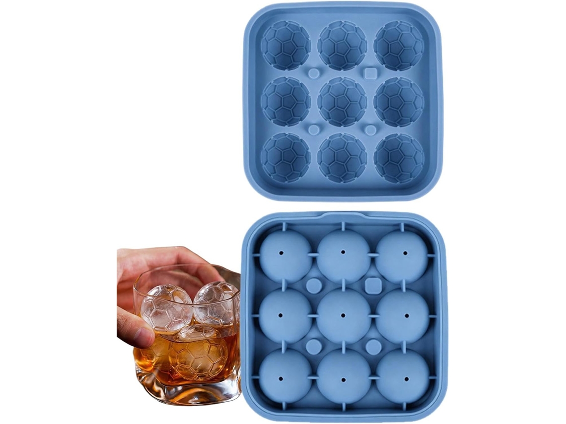 Forma De Sorvete Reutilizável Com Compartimentos De 9 Cm