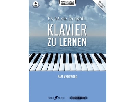 Livro Es ist nie zu spat Klavier zu lernen de Wedgwood e Pam (Alemão)