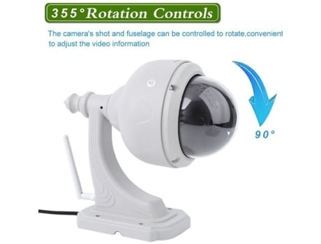 IP motorizado exterior da Câmara da abóbada, Wifi, HD 720P com aplicação móvel LESHP