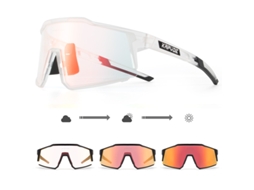 Óculos De Sol Fotocromáticos Para Ciclismo, Óculos De Sol Para Esportes Ao Ar Livre Que Mudam De Vermelho E Azul, Óculos Estilo Harley.