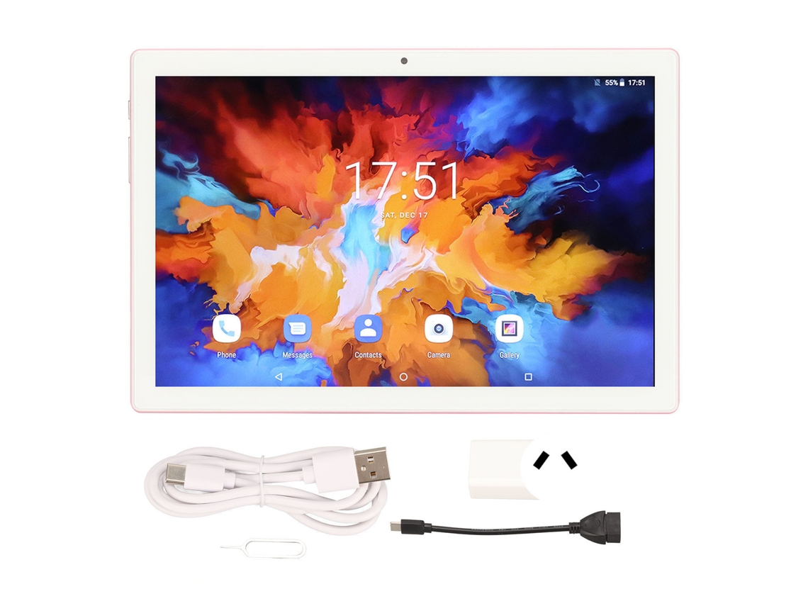 Tablet 10,1 Polegadas 128gb 4g Lte Rosa 5g Wifi Other