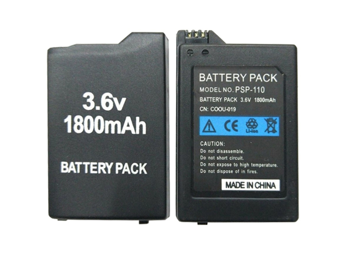 Bateria Compatível para Sony Psp 1000 1001 1002 1003 1004 Fat Gorda 1800 Mah