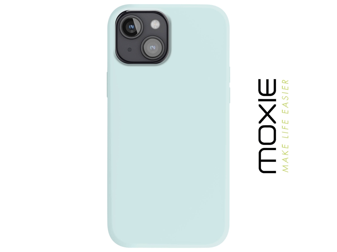 Capa para iPhone 15 Plus MOXIE Rígida Azul