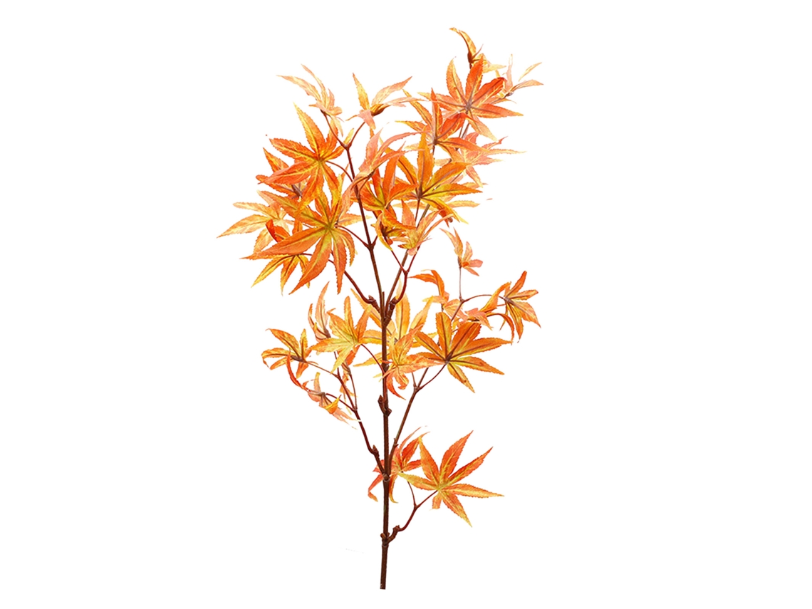 Ramo de folhas de bordo artificial 83cm S/MARCA