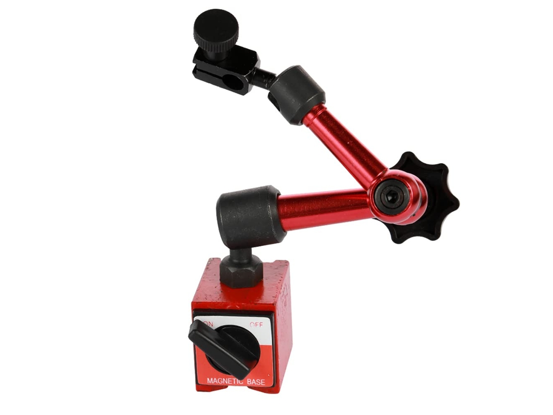 Mini Suporte Magnético Flexível Em Liga De Zinco Para Relógio Comparador Alavanca Montagem Magnética Universal Com