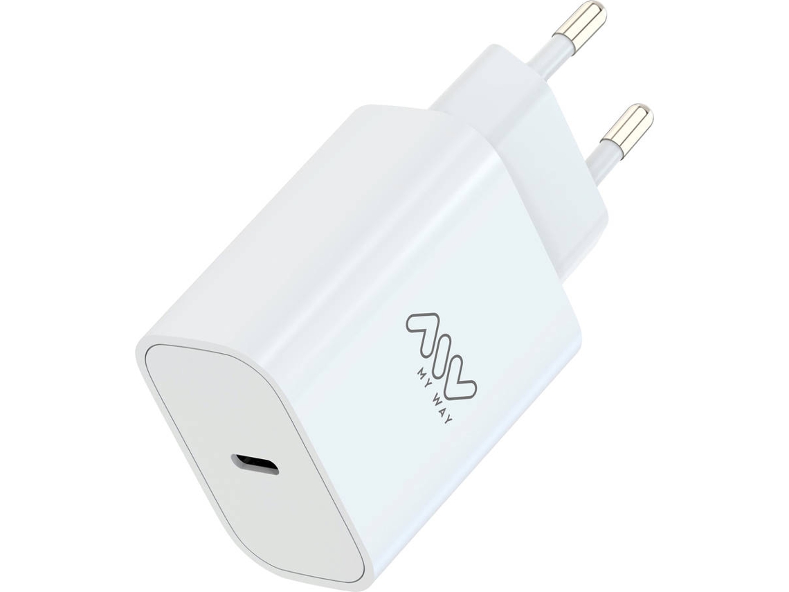 Adaptador MYWAY USB-C Pd (25W Branco)
