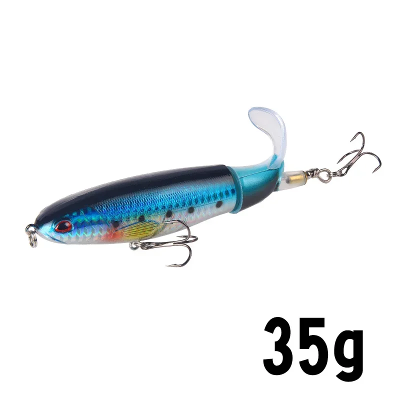 (modelo H35g) Isca Artificial Rígida Gigante Em Formato De Papoula Para Pesca De Superfície.