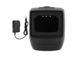 Base De Carregamento Para Bateria De Rádio Portátil Com Adaptador De Energia Desktop Portátil