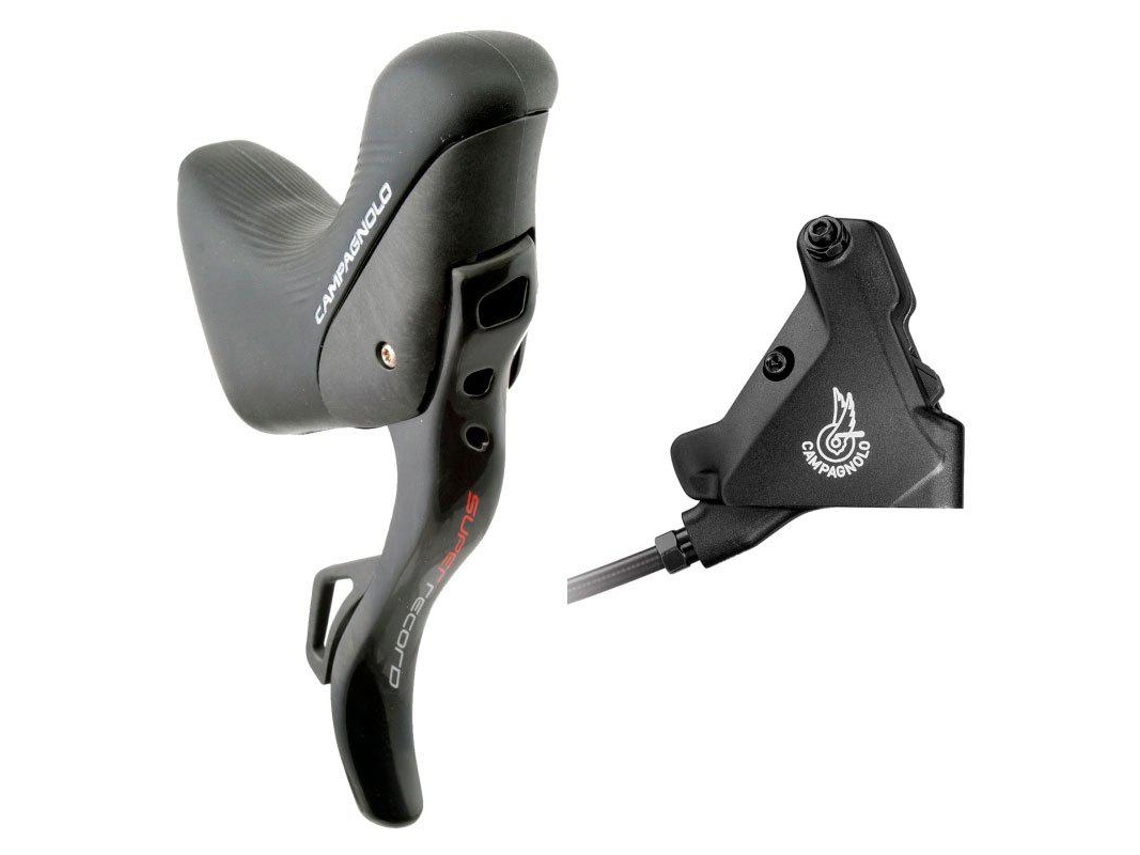 Campagnolo Eps Hidráulico Super Record 160 Mm Direita Freio Manete com Shifter