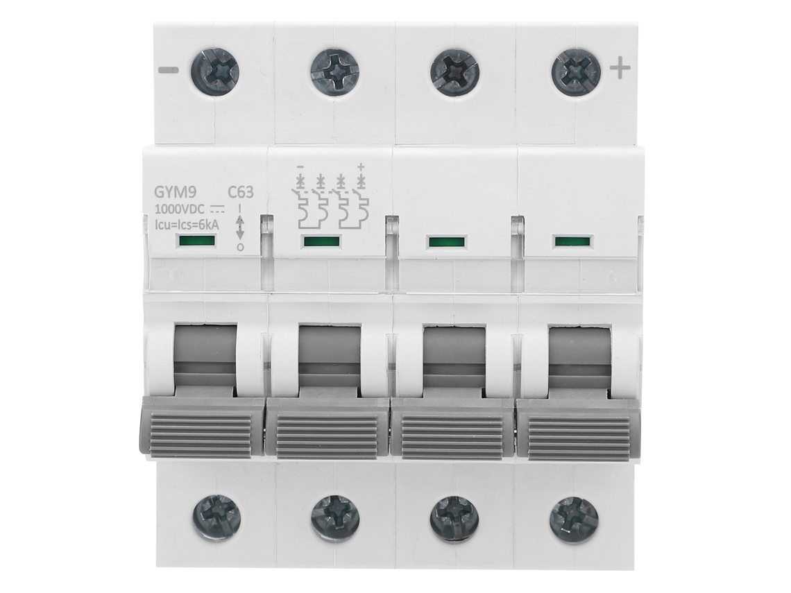 Disjuntor de Cc Mini Gym9 c63 4p 1000v | S/MARCA