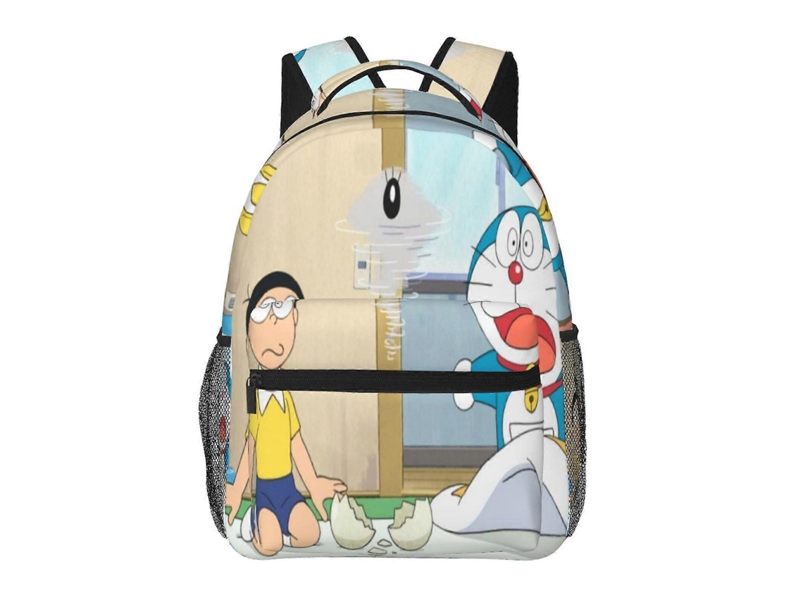 Mochila Doraemon Para Escola E Trabalho, Leve E À Prova Dágua, Mochila Estilosa Para Estudantes E Adultos G85 Olysi Shop
