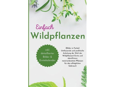 Livro Einfach Wildpflanzen de andré paolin (Inglês)