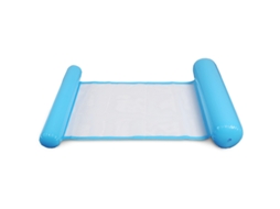 (azul) Rede Inflável, 1 Unidade, Espreguiçadeira Flutuante Inflável Para Piscina, Tamanho M