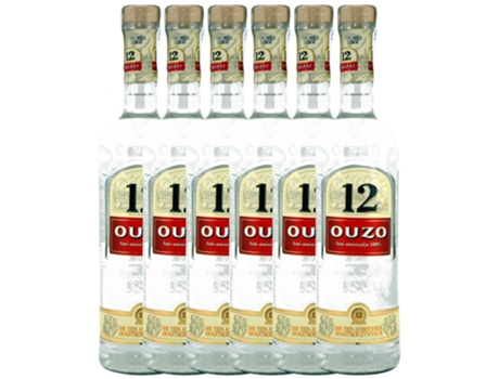 Anis Kaloyiamis-Koutsikos Ouzo 12 70 cl (Caixa de 6 unidades)