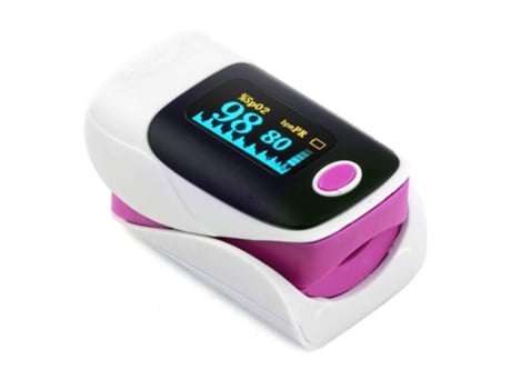 Digitação Saturação Do Sangue Oxigênio Pulso Tela Oled Portátil Para Casa Vermelho Jc Jiuchuang