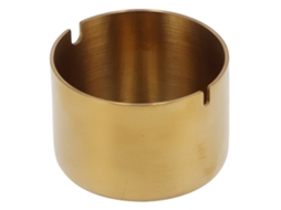 Cinzeiro de metal, durável, redondo, para casa, escritório, hotel, 230g | S/MARCA