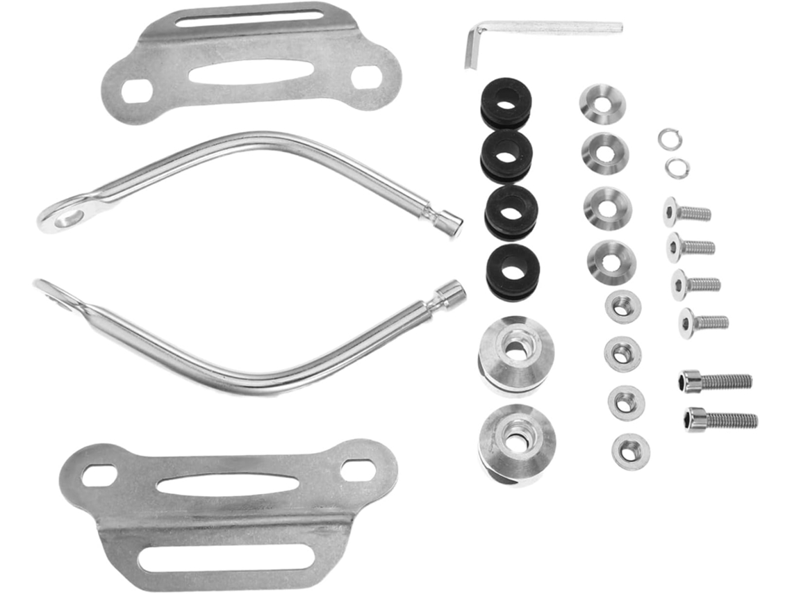 Kit De Suporte Reforço Para Para-brisa Motocicleta,montagem Completo Com Parafusos,