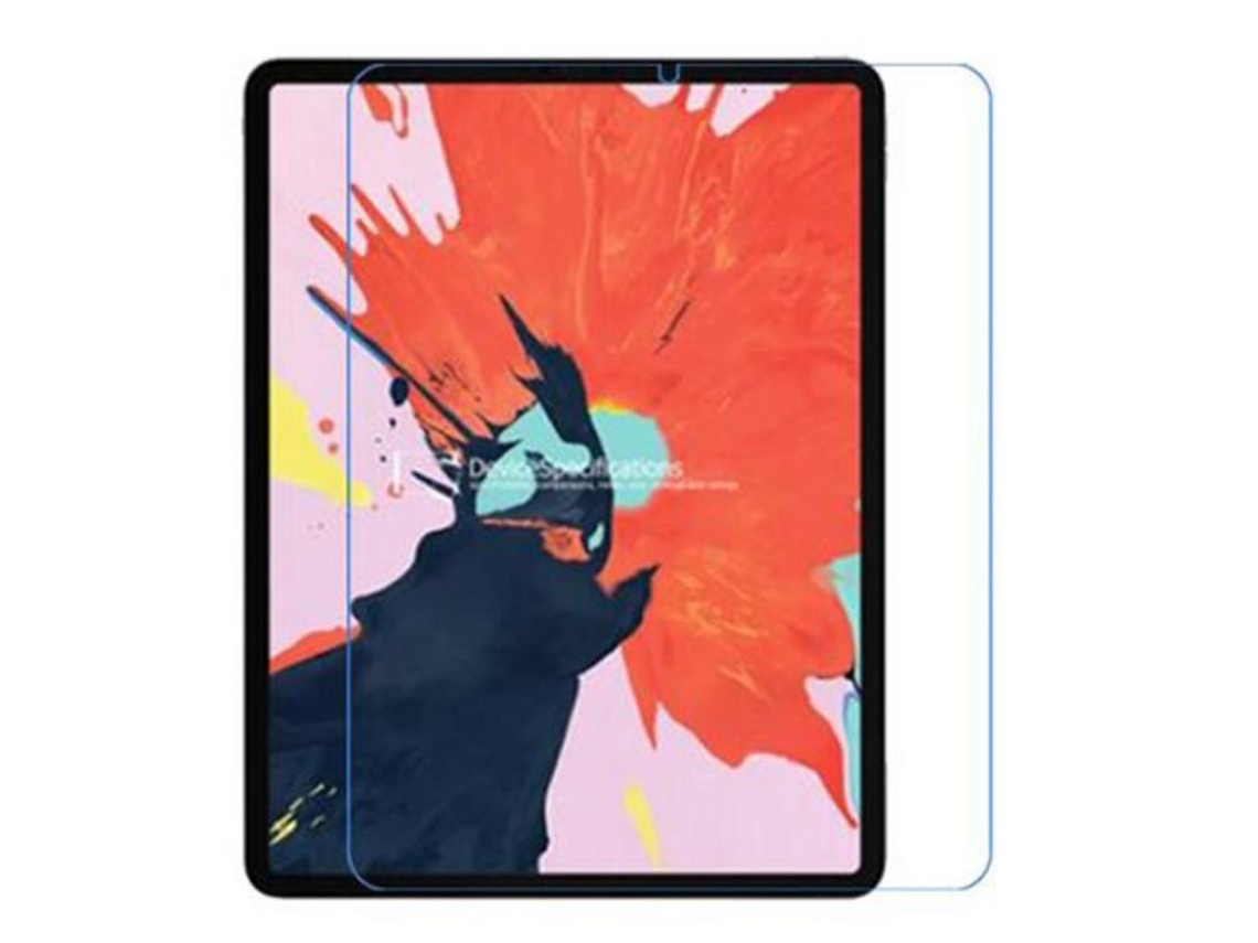 Película Protetora Transparente Para Ipad Pro De 12,9" 2018, Feita De Plástico De