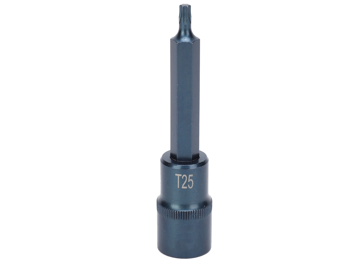 Ponta De Parafusadeira Star 1/2 Polegada S2 Aço Liga 100mm Ferramenta De Chave Hardware