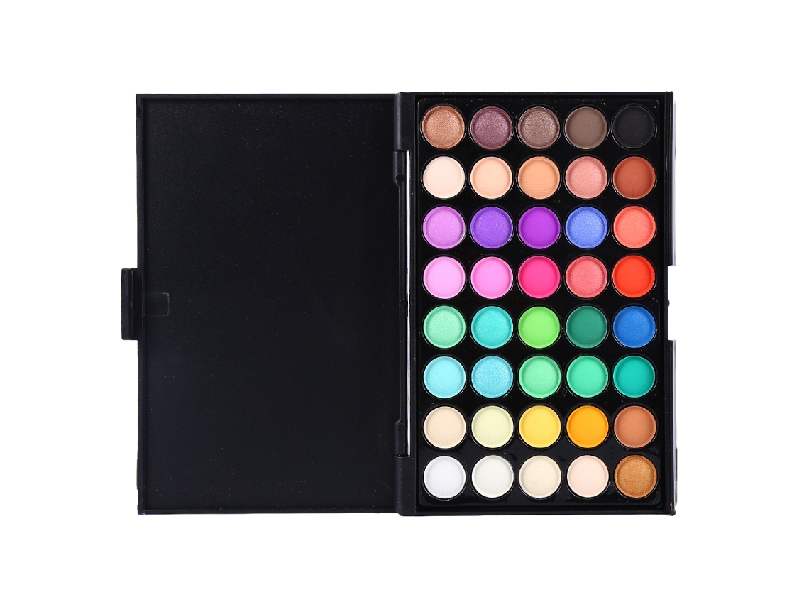 Paleta De Sombras Matte Impermeable De 40 Colores (2)