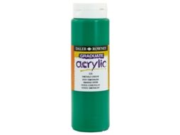 Pintura Acrílica Graduate Daler Rowny 500 Ml (335 Verde Esmeralda)