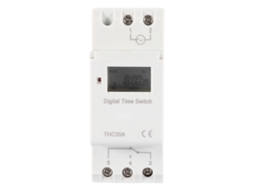 Interruptor Digital Programável Thc 30a, Controle De Tempo Eletrônico, 220v, Timer, Switch
