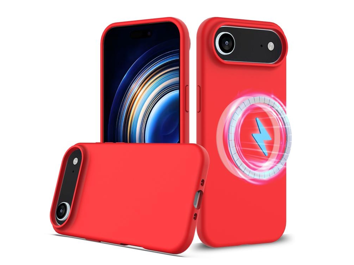 Capa De Silicone Com Magsafe Para Iphone Air - À Prova De Choque E Resistente A Quedas