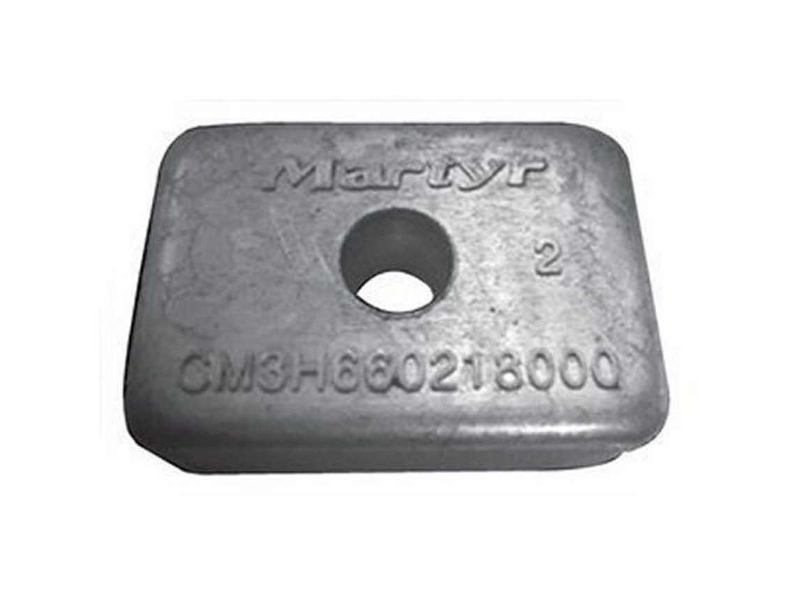 Cm de Alumínio Tohatsu 3H6-60218-000A Ânodo Prateadomartyr Anodes