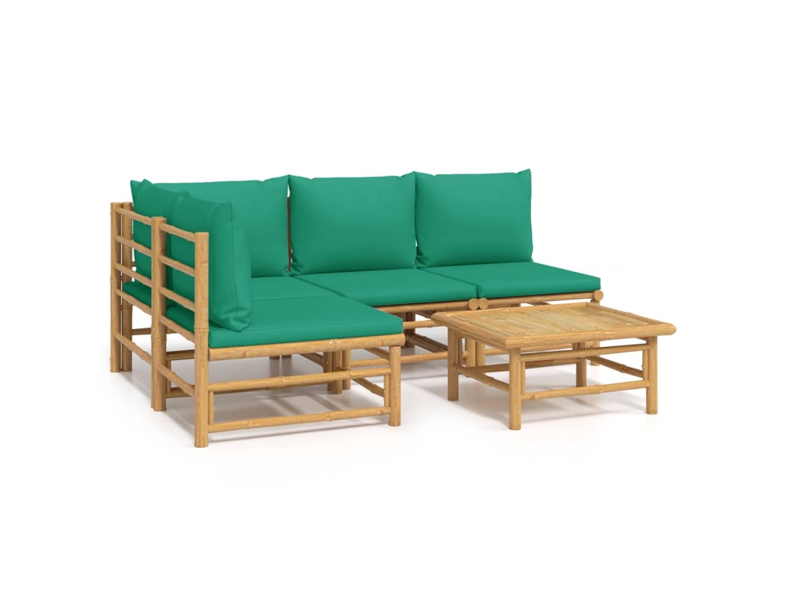 Garden Lounge Set, Garden Lounge Sets Vidaxl Marrom Bambu (n/a)