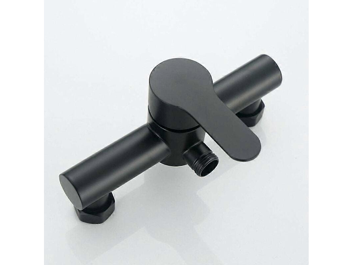 Lurelia Misturador De Duche, Preto, Inox