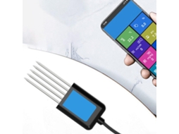 Sensor De Solo Para Agricultura, Floricultura E Jardinagem, Mede Umidade, Ph, Npk, Temperatura, Condutividade