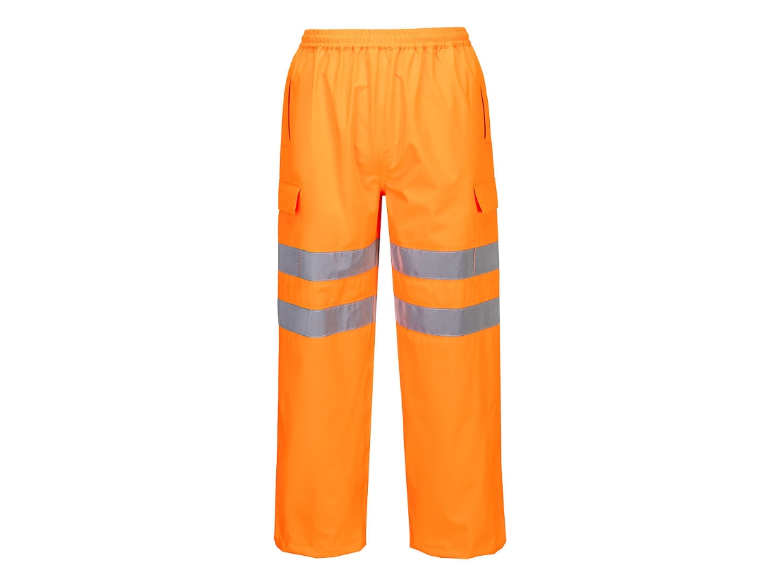 Calças De Alta Visibilidade Extreme 3 Camadas | Impermeáveis Naranja / Xxl