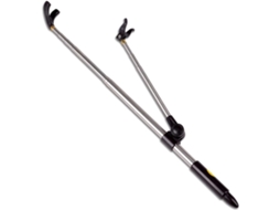 Suporte para Vara de Pesca S/MARCA, instalado em cadeira ou caixa, telescópico