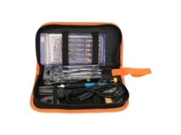 Kit De Punta De Hierro Para Quemado De Madera 60w Europeo Com 50 Peças De Ferramentas De Pirografia E Solda