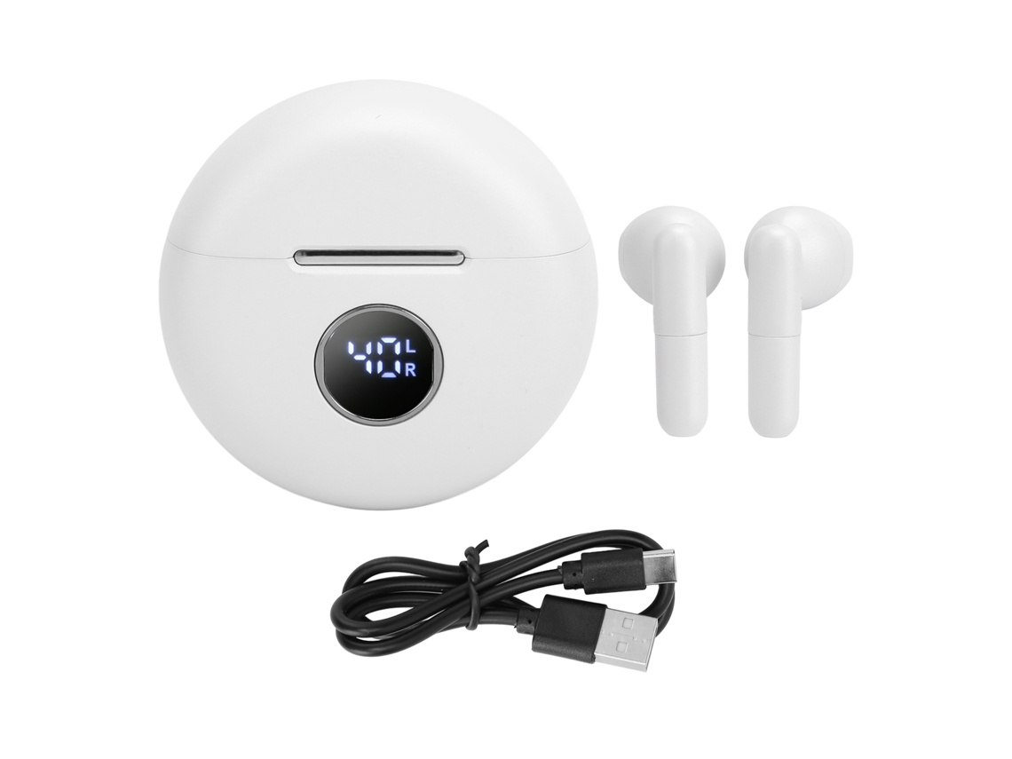 Fones de Ouvido Bluetooth Gaming LAXISCREED Branco