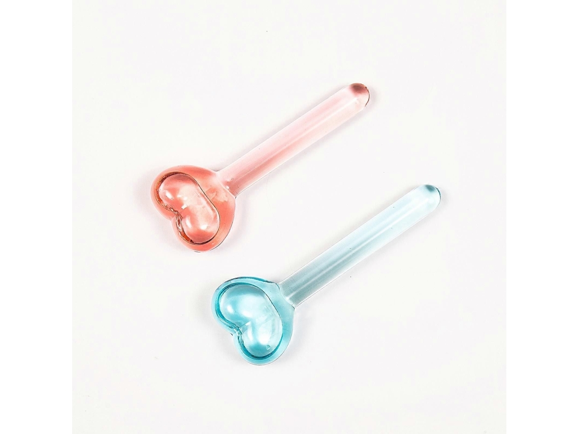 Globos de Gelo para Tratamentos Faciais, Massageador Facial Refrescante com Rolos. GOKOCO