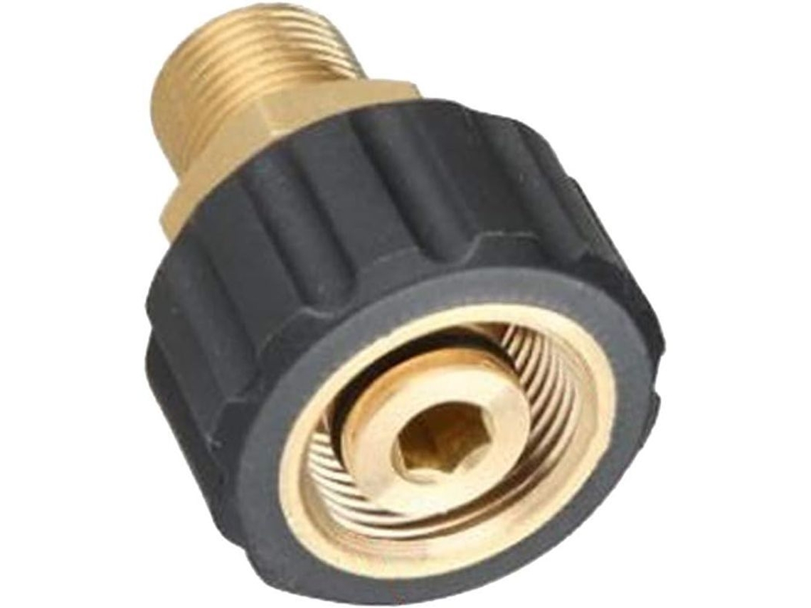 Rebe-adaptador De Bico Linjou Para Lavadoras De Automóveis De Alta Pressão M22h G3/8h Latão Durável 8f
