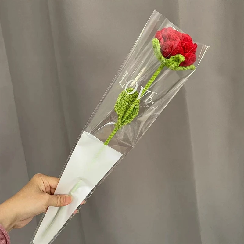 Flores De Crochê, Presente De Formatura Feito À Mão