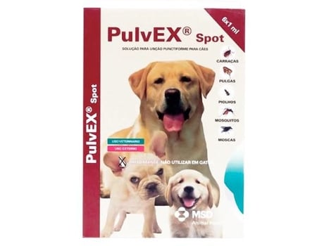 Pulvex Spot 6 X 1 Ml Msd
