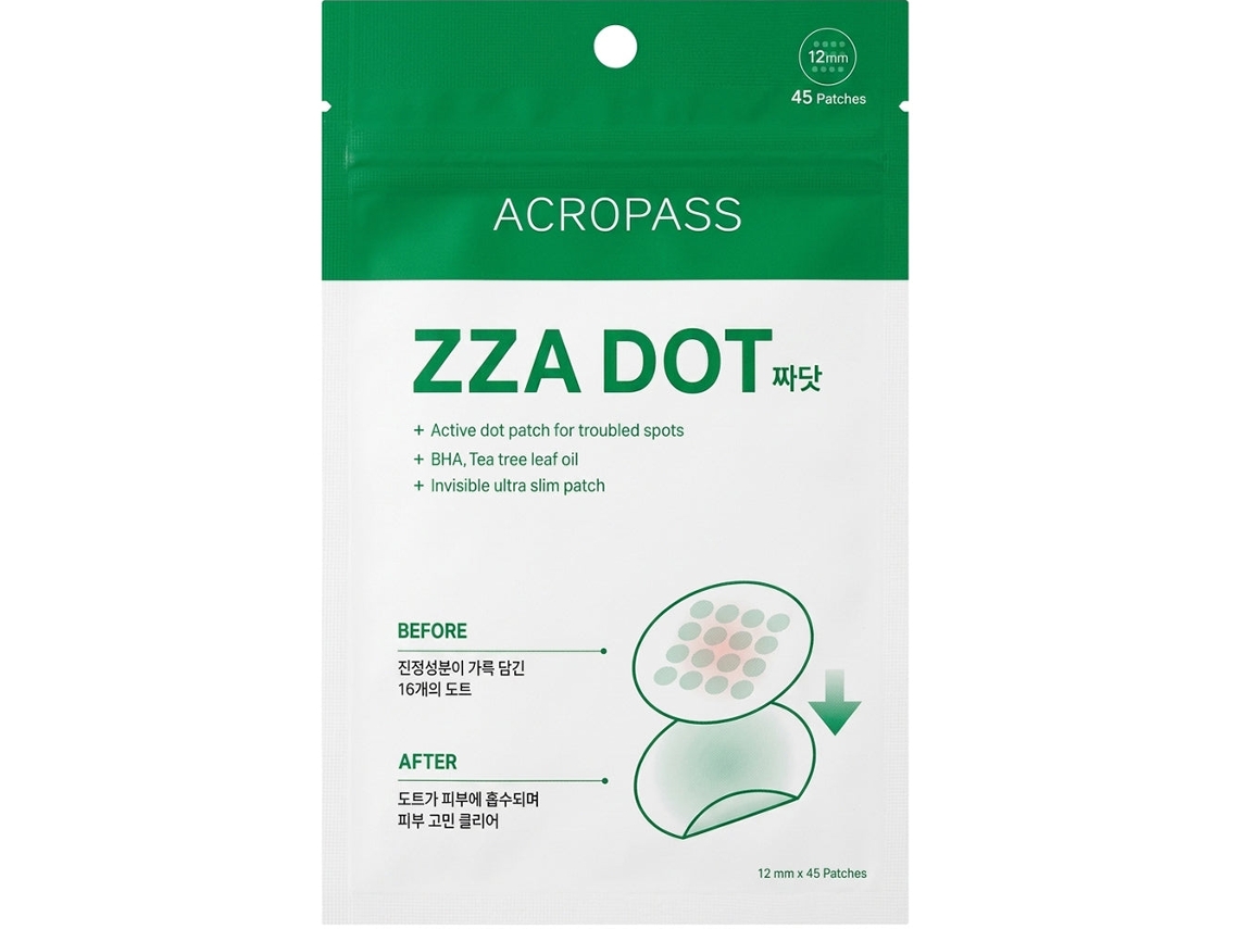 Acropass Patches Para Acne Transparentes Ultrafinos, 16 Unidades